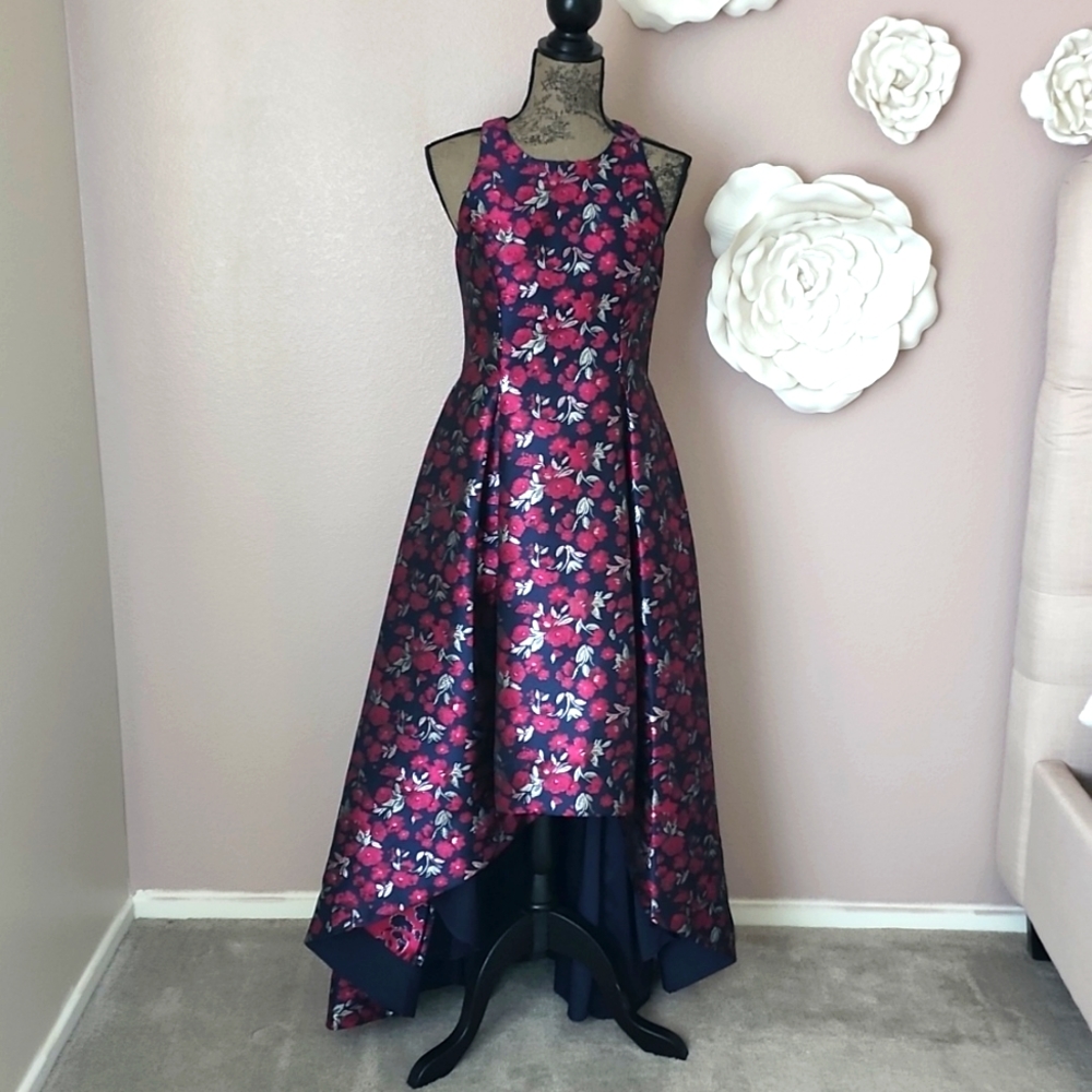 Aidan by Aidan Mattos floral gown.